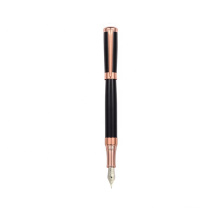 Luxury rose gold metal fountain pen nibs Custom Logo Business Gift Pen